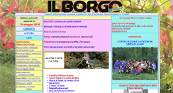 Desktop Screenshot of ilborgonotizie.it