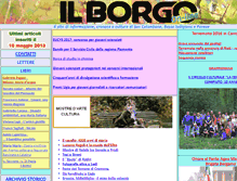 Tablet Screenshot of ilborgonotizie.it